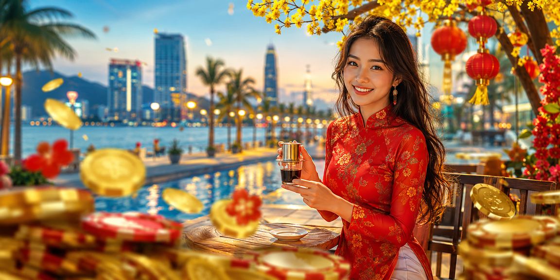 Người dùng tại Đà Nẵng thưởng thức cà phê và theo dõi kết quả cá cược trực tuyến